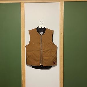 Mens brand new tough duck vest